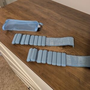Light Blue Adjustable Ankle/Wrist Weights